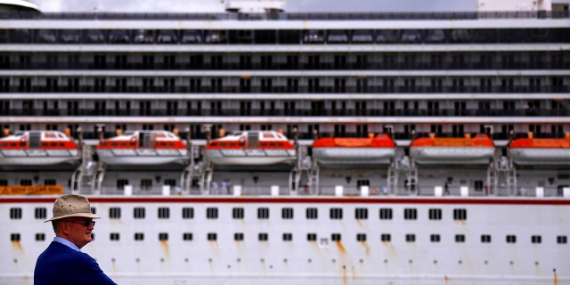 Carnival Cruise Line confirmed that "a large family group" was removed from its Carnival Legend liner (seen above in May 2017) over "disruptive and violent acts" they were involved with on Friday morning.