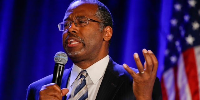 Jan. 15, 2015: Dr. Ben Carson addresses the Republican National Committee luncheon.