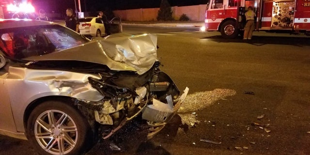 The crash involved a charter bus, a semi-truck and other vehicles.