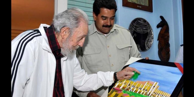 GOP Lawmaker, Ex-Sheriff Calls Out Biden's Border: Trump Was Right, 'they're Not Sending Their Best' - Fox News 4 Venezuela's President Nicolas Maduro with Cuba's former President Fidel Castro during their meeting at Havana, Cuba