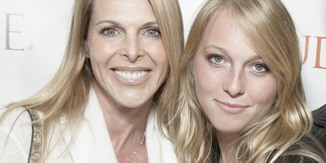 Catherine Oxenberg and India Oxenberg.
