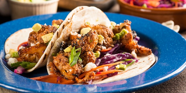 A man bit down on a cauliflower taco and found something else hiding.