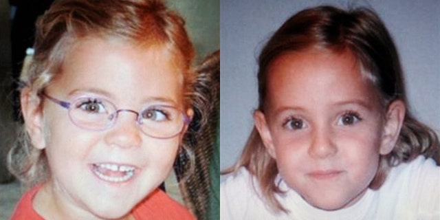 Missing 6-year old twins Alessia, left, and Livia Schepp.