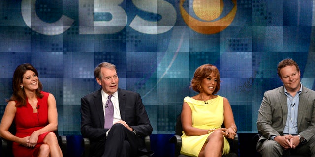 CBS This Morning co-hosts (L-R) Norah O'Donnell, Charlie Rose and Gayle King with Chris Licht, Vice President, programming, CBS News and executive producer, CBS This Morning participate in a panel for CBS News and 'CBS This Morning' during the CBS sessions at the Television Critics Association summer press tour in Beverly Hills, California July 29, 2012. REUTERS/Phil McCarten (UNITED STATES - Tags: ENTERTAINMENT) - RTR35M9Y