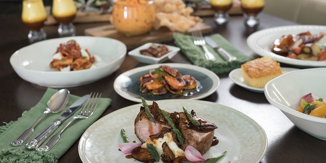 Chefs will cook up 14,000 locally made bourbon balls, 7,600 pounds of potatoes, 5,640 pounds of turkey, and 4,075 pounds of braised pork through the daylong event.