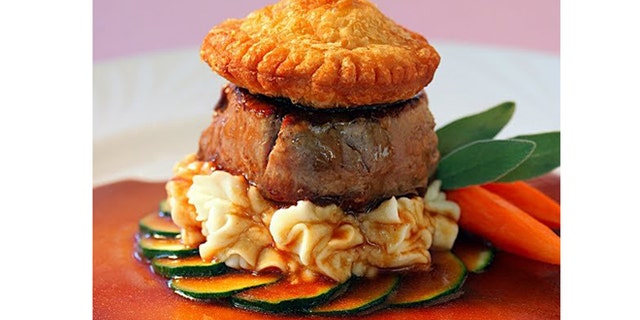 Deconstructed beef wellington at Chai's Island Bistro in Hawaii.