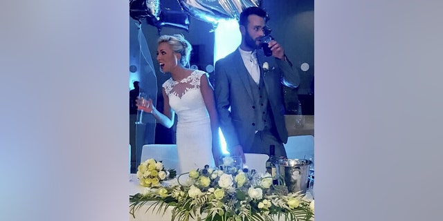 The Bride admitted that she was nervous to see their wedding on the small screen for the first time.