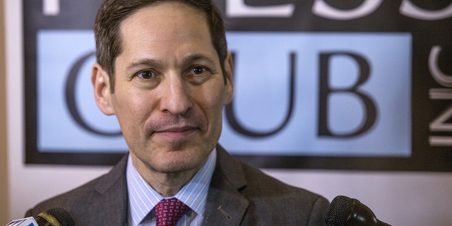 Tom Frieden, the director for Centers for Disease Control and Prevention speaks about the Zika virus at a luncheon in Atlanta hosted by the Atlanta Press Club, on Thursday, June 9, 2016. (AP Photo/Ron Harris)