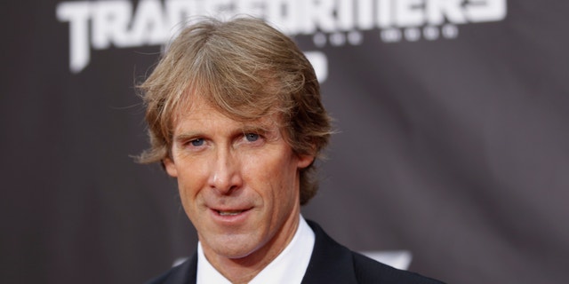 Director Michael Bay arrives for the premiere of Transformers: Dark of The Moon in Times Square in New York June 28, 2011.