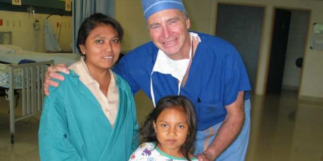 Dr. Paul Church seen in 2013 in a town in Mexico’s Yucatan Peninsula. He would make the journey for years to perform operations on the impoverished of the town.