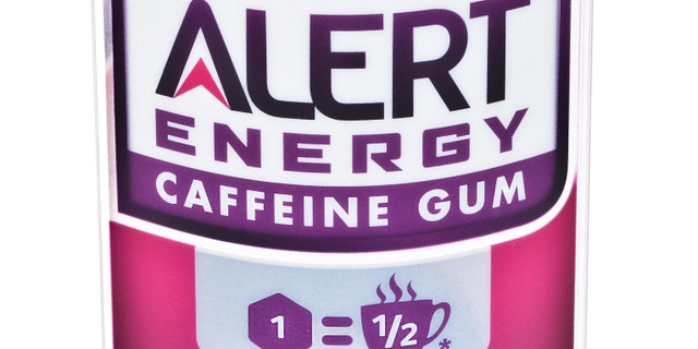 This product image provided by the Wm. Wrigley Jr. Company shows packaging for Alert Energy Caffeine Gum. (AP Photo/Wm. Wrigley Jr. Company)