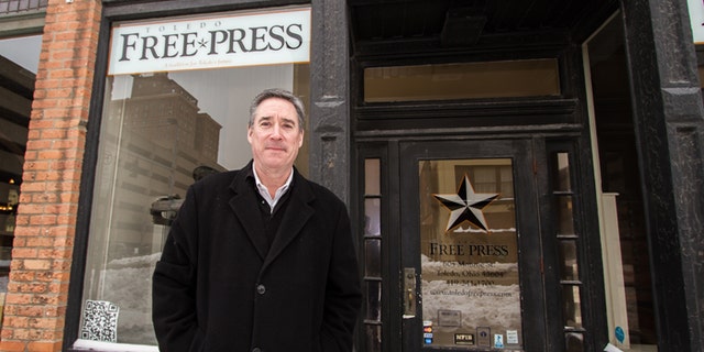 Thomas Pounds started the Toledo Free Press in 2005, one year after leaving the city's daily newspaper.
