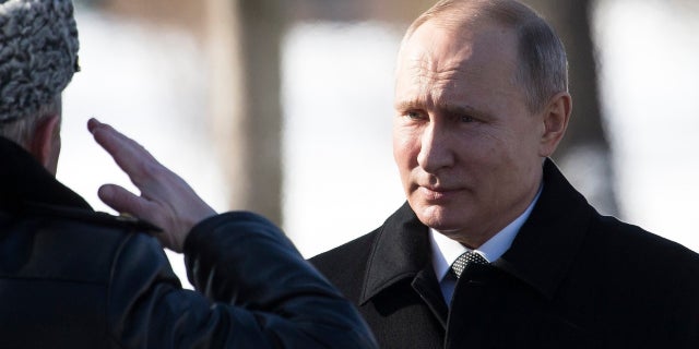 Russian President Vladimir Putin seen here on February 23, 2018.