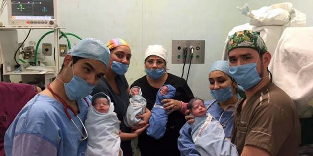 Mexican Couple Welcomes Rare Set Of Healthy Quadruplets Fox News