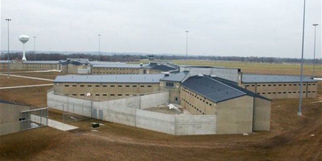 A cell house at Thomson Correctional Center is seen from one of the guard towers at the facility north of Thomson. (AP)