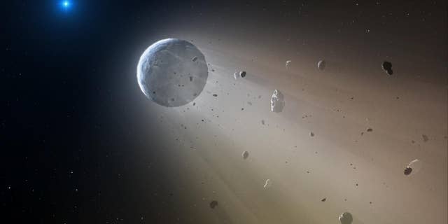 Ceres-Like Asteroid Artist's Conception