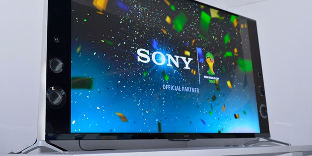 Jan. 6, 2014: Sony unveils the new 65-inch 4K LED TV during the Sony news conference at the International Consumer Electronics Show in Las Vegas.