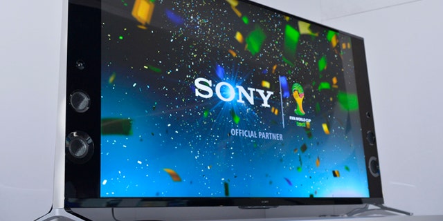 Jan. 6, 2014: Sony unveils the new 65-inch 4K LED TV during the Sony news conference at the International Consumer Electronics Show in Las Vegas.