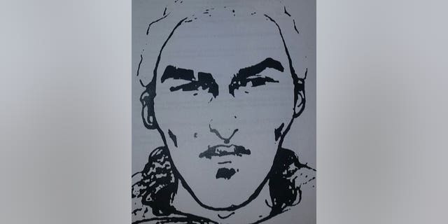 A Belgian police sketch of the possible second Metro bomber is being shown on local TV stations.