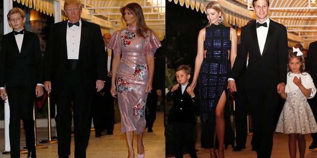 Both women dazzled in glittering looks on New Year's Eve, December 31, 2017.