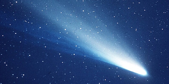 An image of Halley's Comet taken in 1986.