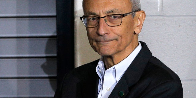FILE: John Podesta was the former chair of Hillary Clinton's presidential campaign.