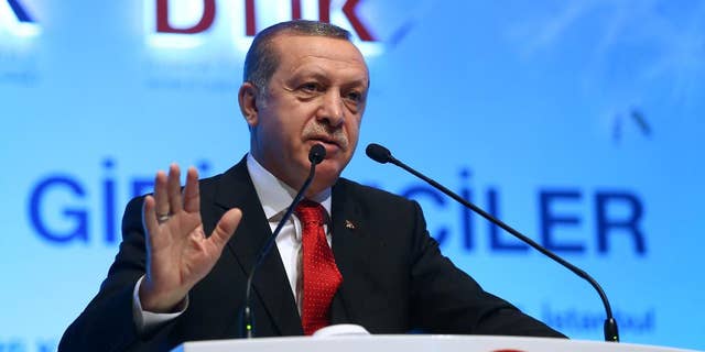 Turkish President Recep Tayyip Erdogan on Saturday.