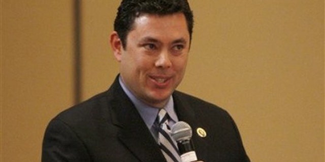 FILE: Rep. Jason Chaffetz, R-Utah, at the GOP House Issues Conference in Baltimore, Friday, Jan. 29, 2010. (AP)