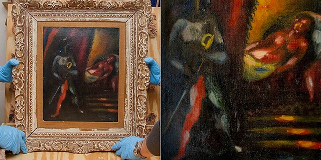 A Marc Chagall painting, "Othello and Desdemona," was stolen from a Manhattan couple's home nearly 30 years ago.