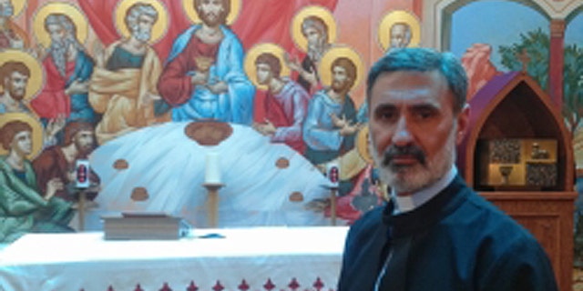 Father Noel Gorgis left his post after he was ordered to move to Baghdad.
