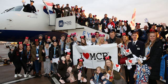 "We wanted to give some of the families a Christmas day out, to have fun and meet some of our celebrity ambassadors,” said a rep for British Airways.