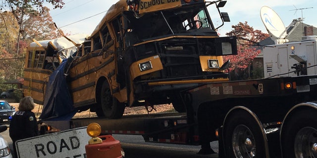 The school bus crash killed six children.