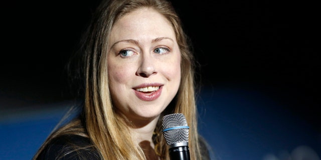 June 23, 2014: Chelsea Clinton speaks at the Colorado Museum of Nature and Science in Denver.