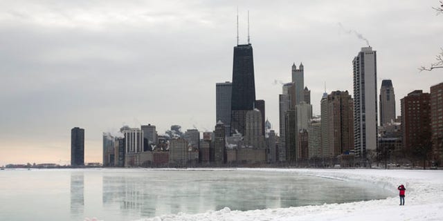 Jan. 7, 2014: Shown here is the Chicago skyline.