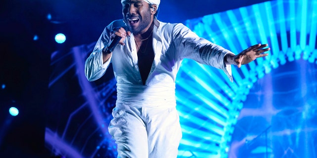 Rapper Childish Gambino is up for five Grammy awards.