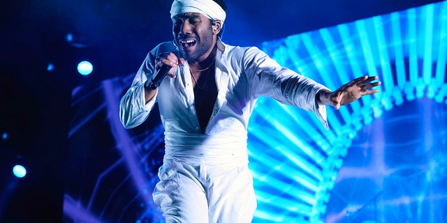 Rapper Childish Gambino is up for five Grammy awards.