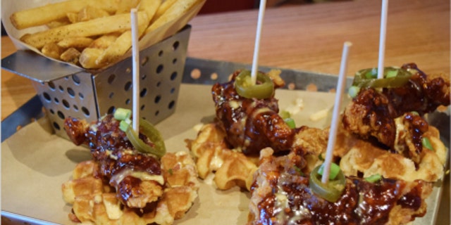 Chili’s Honey-Chipotle Crispers & Waffles, which boast more than 2,500 calories and just under 5,000 milligrams of sodium, was awarded the title of "Least Creative Mashup" by the CSPI.