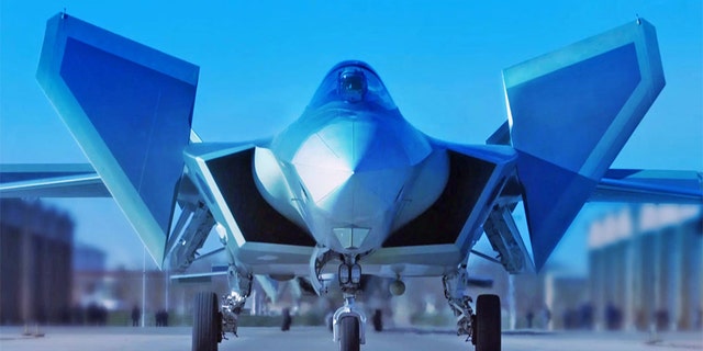An undated file photo shows a J-20 stealth fighter Credit: Xinhua/Alamy