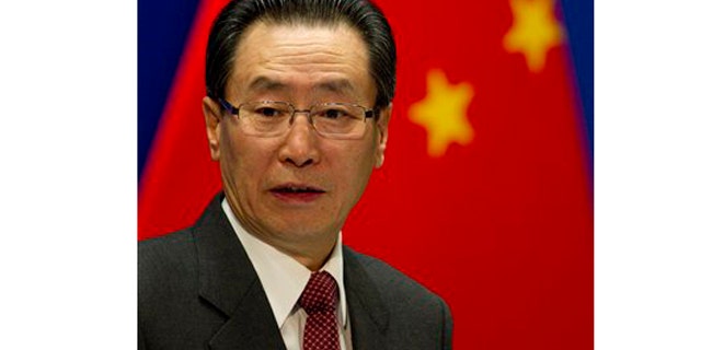 Chinese Vice Foreign Minister Wu Dawei speaks during a press briefing in Beijing, China, Sunday, Nov. 28, 2010. The Chinese envoy called Sunday for an emergency meeting of North Korean nuclear disarmament talks to discuss the tensions on the Korean peninsula.