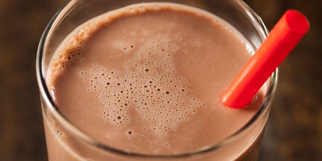 Chocolate milk. (IStock)