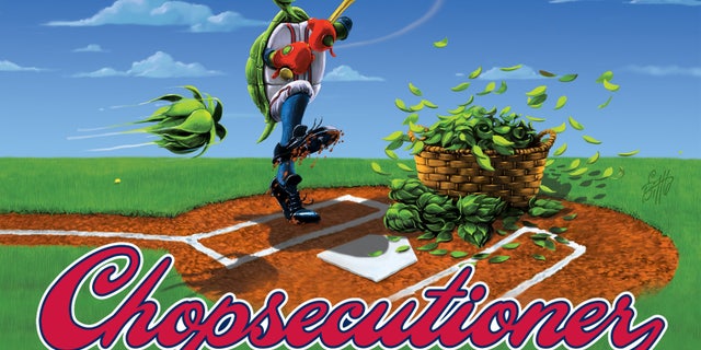 Terrapin's Chopsecutioner was named for Braves fans and their penchant for doing the “Tomahawk Chop” during games.