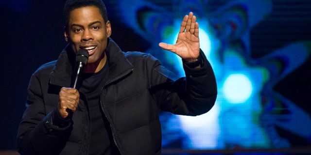 Feb. 28, 2015. Chris Rock appears onstage at Comedy Central's "Night of Too Many Stars: America Comes Together for Autism Programs" in New York.