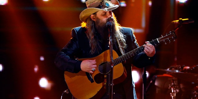 Chris Stapleton is nominated for best country album.