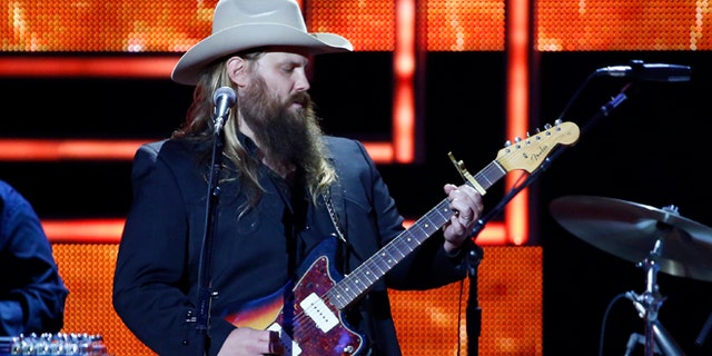 Dec. 2, 2015. Chris Stapleton performs at the 2015 Artists of the Year Show at Schermerhorn Symphony Center in Nashville, Tenn.