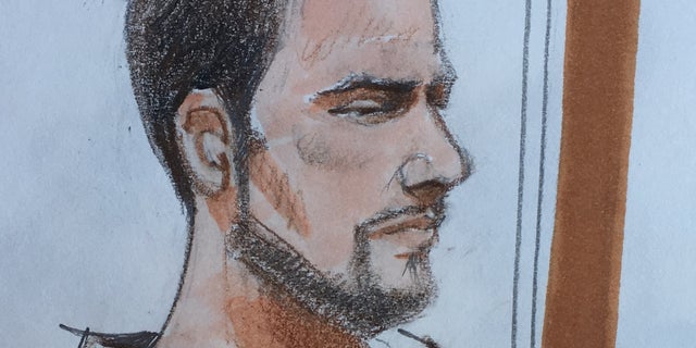 Brendt Allen Christensen in court.