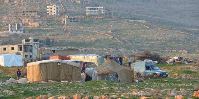 Syrian refugees near the Christian village of Kaa, Lebanon. The Christian presence may disappear completely within a decade or even sooner according to a recently released study. (Aid to the Church in Need-US)