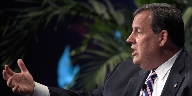 June 2, 2015: New Jersey Gov. Chris Christie answers a question during a summit in Lake Buena Vista, Fla.