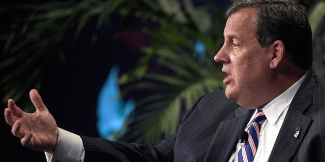 June 2, 2015: New Jersey Gov. Chris Christie answers a question during a summit in Lake Buena Vista, Fla.