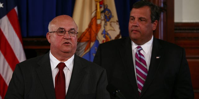 The Hon. Faustino J. Fernandez-Vina speaks after Governor Chris Christie announces his nomination to the New Jersey Supreme Court in Trenton, N.J. on Monday, Aug. 12, 2013.