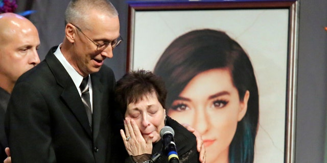 Christina Grimmie's parents Bud and Tina talk about their daughter during a memorial service.